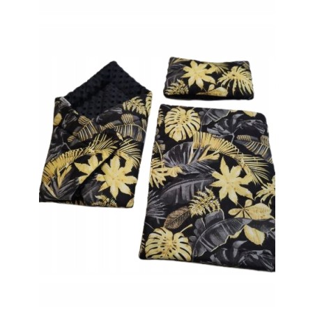 Pościel dla lalek komplet do wózka łóżeczka kołyski + rożek Jackmar