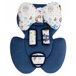 Wkładka do fotelika redukcyjna 0-13kg dla noworodka zestaw 3w1 Jackmar