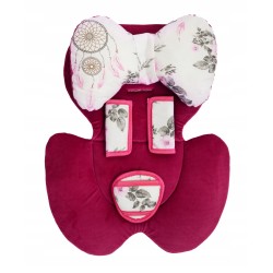 Wkładka do fotelika redukcyjna 0-13kg dla noworodka zestaw 3w1 Jackmar