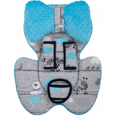 Wkładka do fotelika redukcyjna 0-13kg dla noworodka zestaw 3w1 Jackmar