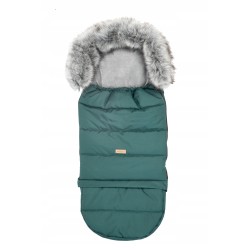 Śpiworek do wózka gondoli sanek dziecięcy regulowany z futerkiem Jackmar