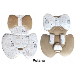 Wkładka do fotelika redukcyjna 0-13kg dla noworodka zestaw 3w1 Jackmar