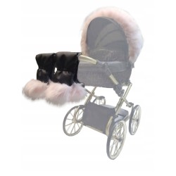 FUTERKO NA BUDKĘ DO WÓZKA DLA LALEK + RĘKAWICZKI JACKMAR