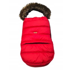 Śpiworek Regulowany z Futerkiem 3W1 Do Wózka Sanek JACKMAR