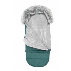 Śpiworek do wózka gondoli sanek dziecięcy regulowany z futerkiem Jackmar