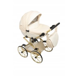 Nosidełko dla lalek lalki +pościel z falbanką gondolka 45 cm Jackmar