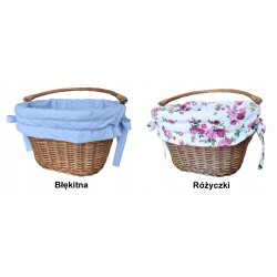 Wyściółka do koszyka rowerowego wkład na rower wzory POLSKI PRODUKT Jackmar