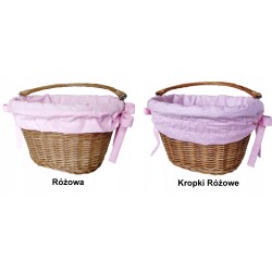 Wyściółka do koszyka rowerowego wkład na rower wzory POLSKI PRODUKT Jackmar
