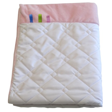 Kocyk Kołderka Mikrofibra+Minki do Wózka Fotelika