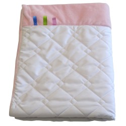 Kocyk Kołderka Mikrofibra+Minki do Wózka Fotelika