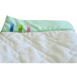 Kocyk Kołderka Mikrofibra+Minki do Wózka Fotelika