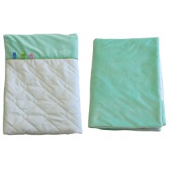 Kocyk Kołderka Mikrofibra+Minki do Wózka Fotelika