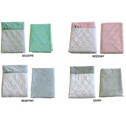 Kocyk Kołderka Mikrofibra+Minki do Wózka Fotelika