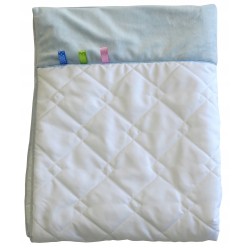 Kocyk Kołderka Mikrofibra+Minki do Wózka Fotelika