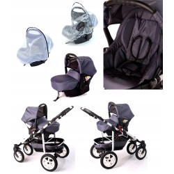 WÓZEK DZIECIĘCY WIELOFUNKCYJNY RAPTOR 3w1 JACKMAR