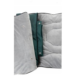 Śpiworek do wózka gondoli sanek dziecięcy regulowany z futerkiem Jackmar