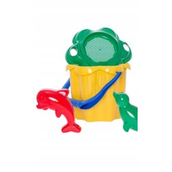 KOMPLET DO PIASKU "KWIATEK" - 6 ELEMENTÓW HEMAR