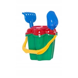 KOMPLET DO PIASKU "KWIATEK" - 6 ELEMENTÓW HEMAR