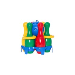 Duże kręgle do gry zabawy dla dzieci 32 cm plastikowe zestaw Hemar