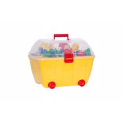 Klocki konstrukcyjne K1 620 el. + kuferek produkt polski Hemar