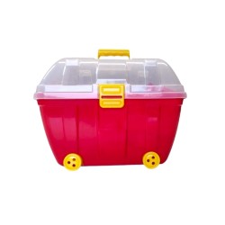 Klocki konstrukcyjne K1 620 el.+ kuferek produkt polski Hemar