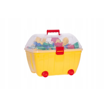 Klocki konstrukcyjne K1 620 el. + kuferek produkt polski Hemar