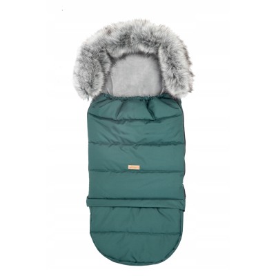 Śpiworek do wózka gondoli sanek dziecięcy regulowany z futerkiem Jackmar