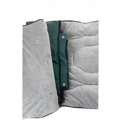 Śpiworek do wózka gondoli sanek dziecięcy regulowany z futerkiem Jackmar