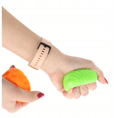 Piłki zabawki sensoryczne korekcyjne zestaw w siatce dla dzieci