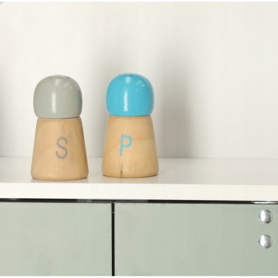 Kuchnia dla dzieci drewniana MDF LULILO SALIKO z ekspresem 85cm zabawka