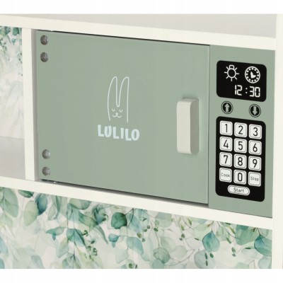 Kuchnia dla dzieci drewniana MDF LULILO SALIKO z ekspresem 85cm zabawka