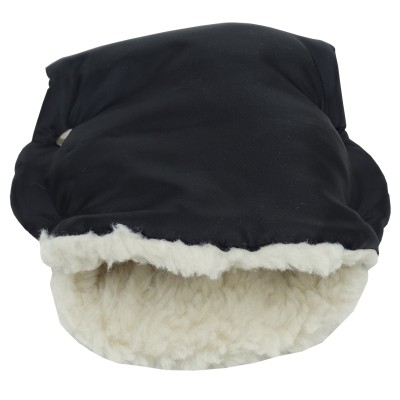 Mufki Rękawice Owcza Wełna Do Wózka Sanek dla mamy i taty Jackmar