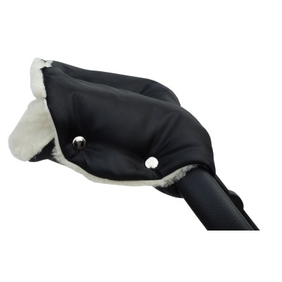 Mufki Rękawiczki Owcza Wełna Do Wózka Sanek dla mamy i taty Jackmar