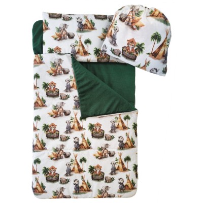 Śpiworek do przedszkola z workiem śpiwór dla przedszkolaka 140x75 Jackmar