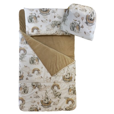 Śpiworek do przedszkola z workiem śpiwór dla przedszkolaka 140x75 Jackmar