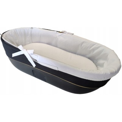 Wkładka do gondoli wózka z budka na zamek + materacyk usztywniana Jackmar