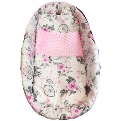 Wkładka do gondoli wózka z budka na zamek + materacyk usztywniana Jackmar