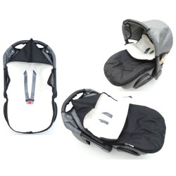 ŚPIWOREK POLAROWY DO FOTELIKA WÓZKA JACKMAR