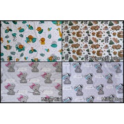 Tkanina Bawełniana Na Metry Bawełna Dziecięca 100% Różne Wzory Do Szycia