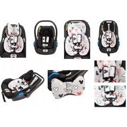 Wkładka do fotelika redukcyjna 0-13kg dla noworodka zestaw 3w1 Jackmar