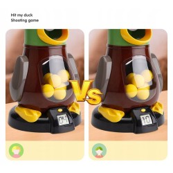 Zabawka Głodna Kaczka strzelanie do celu pistolet + kulki piankowe Prezent