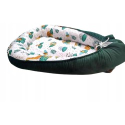 KOKON NIEMOWLĘCY KOJEC GNIAZDO BAWEŁNA VELVET REGULACJA SZNURKIEM JACKMAR