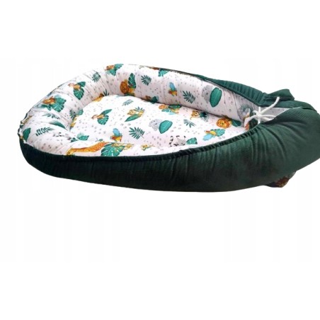 KOKON NIEMOWLĘCY KOJEC GNIAZDO BAWEŁNA VELVET REGULACJA SZNURKIEM JACKMAR