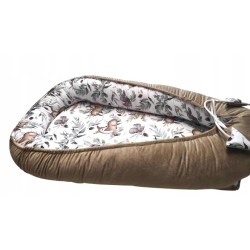 KOKON NIEMOWLĘCY KOJEC GNIAZDO BAWEŁNA VELVET REGULACJA SZNURKIEM JACKMAR