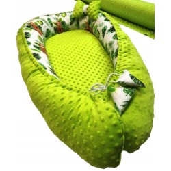 KOKON NIEMOWLĘCY KOJEC GNIAZDO BAWEŁNA VELVET REGULACJA SZNURKIEM JACKMAR