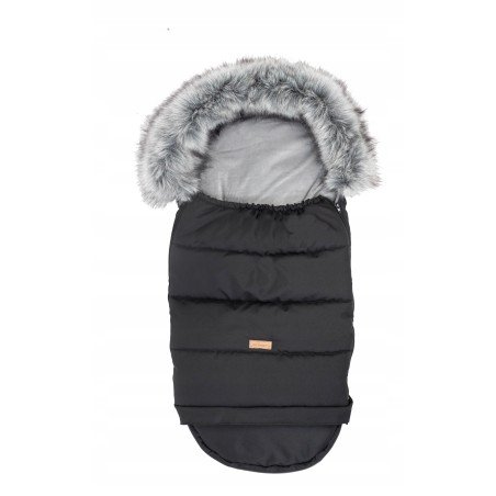 Śpiworek Regulowany z Futerkiem 3W1 Do Wózka Sanek JACKMAR