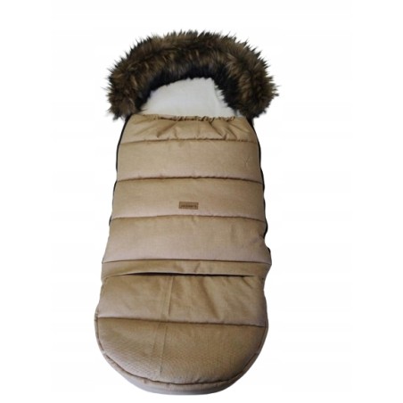 Śpiworek Regulowany z Futerkiem 3W1 Do Wózka Sanek JACKMAR