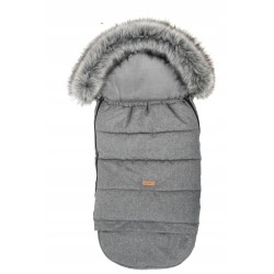 Śpiworek Regulowany z Futerkiem 3W1 Do Wózka Sanek JACKMAR