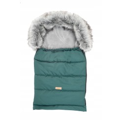 Śpiworek Regulowany z Futerkiem 3W1 Do Wózka Sanek JACKMAR